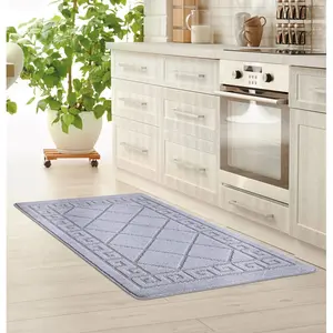 Tribela Gel Doormat Dark Grey / 80cm x 150cm