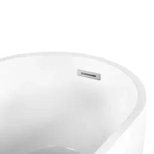 Freestanding Bath 1700 x 780 mm White SOLARTE