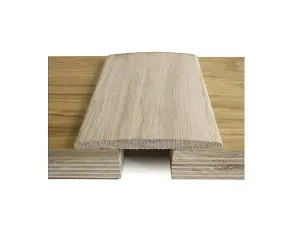 Solid Oak Flat Strip 66x6mm - 0.9m Length - Lacquered