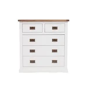 Cosenza 5 Drawer Chest of Drawers Bras Drop Handle