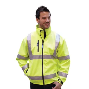 Yoko Mens Hi-Vis Sofshell Jacket (Pack of 2)