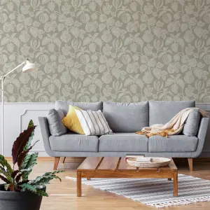 Superfresco Easy Jacobean Sage Smooth Wallpaper