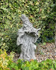 Mystical Stone Wizard Ornament