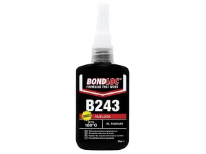 Bondloc B243 Nutlock Medium Strength Threadlocker 50ml