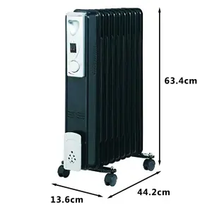 2KW 9 Fin Electrical Oil Filled Radiator