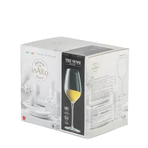 Bormioli Rocco - Inalto Tre White Wine Glasses - 430ml