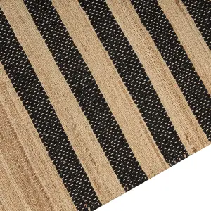 Jute Area Rug 300 x 400 cm Beige ERICEK