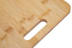 Interiors by Premier Durable Set Of Three Cutout Chopping Boards, Eco Friendly Over Counter Board, Non Porous Chopping Board