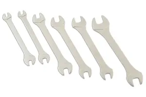 Laser Tools 5678 6pc Mini Double Open-Ended Spanner Set