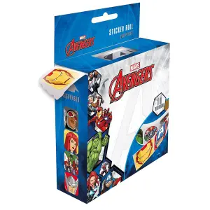 Avengers emble Stickers (Pack of 200) Multicoloured (One Size)