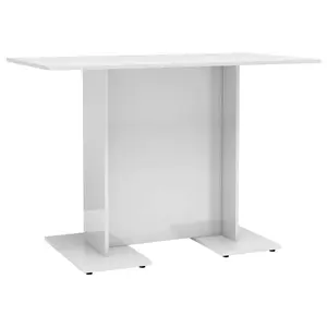 Palmeri Dining Table High Gloss White