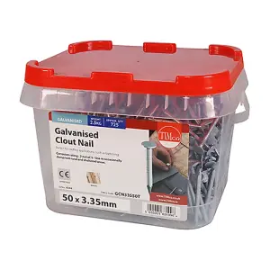 TIMCO Clout Nails Galvanised - 50 x 3.35