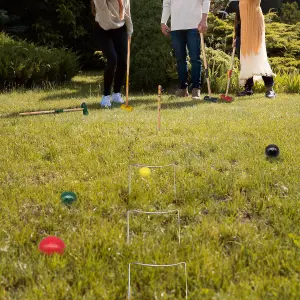 Garden Games Croquet Family Outdoor Play Party Bonding Lawn Kids Fun Activity