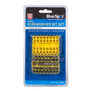 Blue Spot Tools - 33 Pce Screwdriver Bit Set