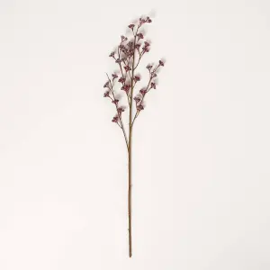 Homescapes Pink Prickly Ash Flower Single Stem 77 cm