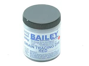 Bailey 3590 3590 Drain Tracing Dye - Red BAI3590