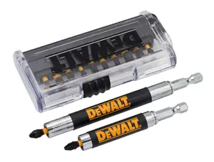 DeWalt Extreme® Impact Torsion 14 piece Interchangeable Mixed Screwdriver set