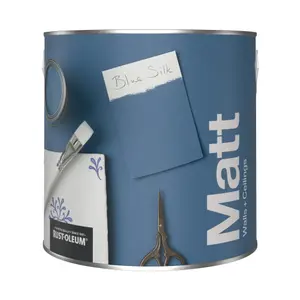 Rust-Oleum Washable Matt Wall Paint - Blue Silk 2.5L