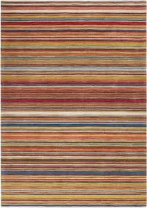 John Lewis Russet Multistripe Rug