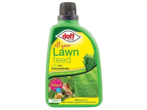 Doff All Year Lawn Feed Concentrate 1 Litre for Lush Green Lawns