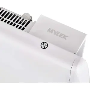 MYLEK Electric Panel Heater 2000W Radiator, 7 Day Digital Timer, Thermostat, Wall Mounted, ErP Lot 20 IP24