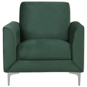 Armchair FENES Velvet Dark Green