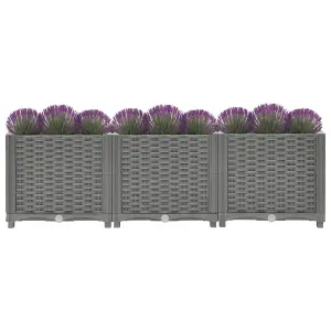 Berkfield Raised Bed 120x40x38 cm Polypropylene