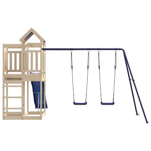 Berkfield Outdoor Playset Solid Wood Pine