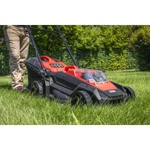 Sealey SV20 Series Cordless Lawn Mower Kit 40V 4Ah 40cm 40L Bag CP40VLMKIT