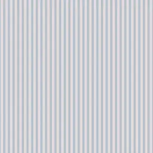 Country Critters Ticking Stripe Blue Wallpaper