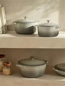 John Lewis Cast Iron Round Casserole