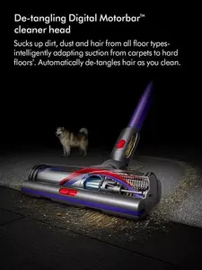 Dyson Gen5detect Absolute Cordless Vacuum Cleaner, Purple