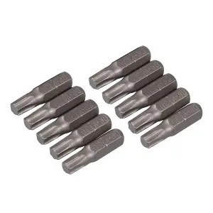 Silverline T30 Cr-V Screwdriver Bits 10pk - T30