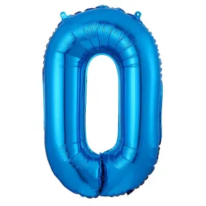 NorthStar 0 Foil Balloon Blue (One Size)