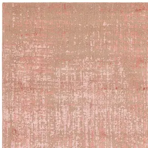 Terracotta Abstract Modern Easy to clean Abstract Dining Room Bedroom and Living Room Rug-200cm X 290cm