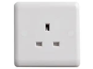 Deta Vimark Unswitched Socket 1-Gang 13A