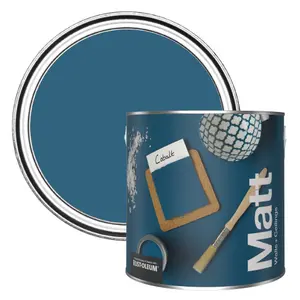 Rust-Oleum Washable Matt Wall Paint - Cobalt 2.5L