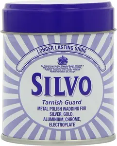 Silvo RB0125761 Wadding Tarnish Guard 75G Silver Polish Duraglit Metal Gold Chrome 995 999 Jewellery