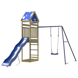 Berkfield Outdoor Playset Impregnated Wood Pine