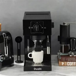 Dualit 84470 Espresso Coffee Machine, Black