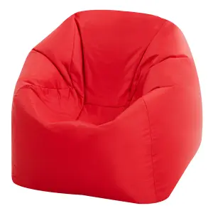 Veeva Teen Bean Bag Chair Red Childrens Bean Bags