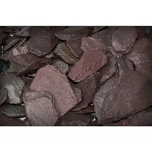 Plum Slate Chippings Bulk Bag 40mm