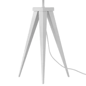 Beliani Scandinavian Table Lamp White STILETTO