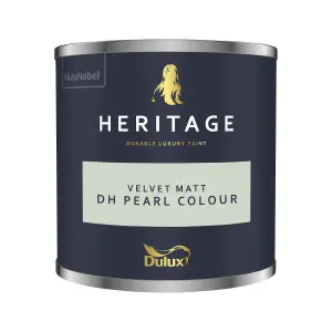 Dulux Heritage Velvet Matt - 125ml Tester Pot - DH Pearl Colour