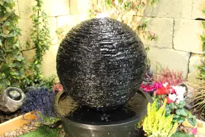 Aqua Creations Dawn Fountain Mains Plugin Powered Water Feature with Protective Cover