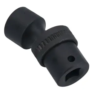 17mm 3/8in Drive Universal Swivel Wobble Metric Impact Shallow Socket