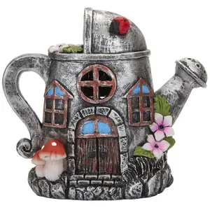 Flower Fairy House Ornament Decoration - The Fairies Enchanted Garden