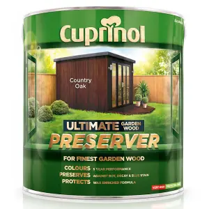 Cuprinol Ultimate Garden Wood Preserver 1L All Colours Country Oak