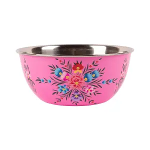 BillyCan - Picnic Bowl - 21.5cm  - Raspberry Pansy