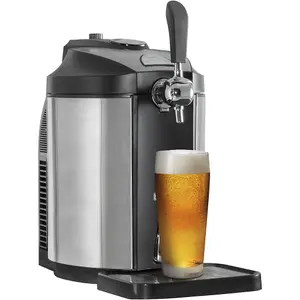 5L Mini Keg Drinks Dispenser with Integrated Cooling - Perfect for Home Parties